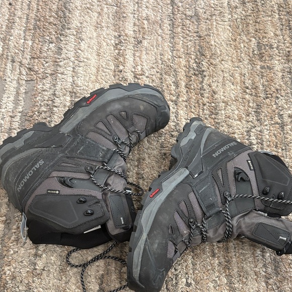 Salomon Quest 4D GTX Men's Boots - Black and Gray - Picture 5 of 8